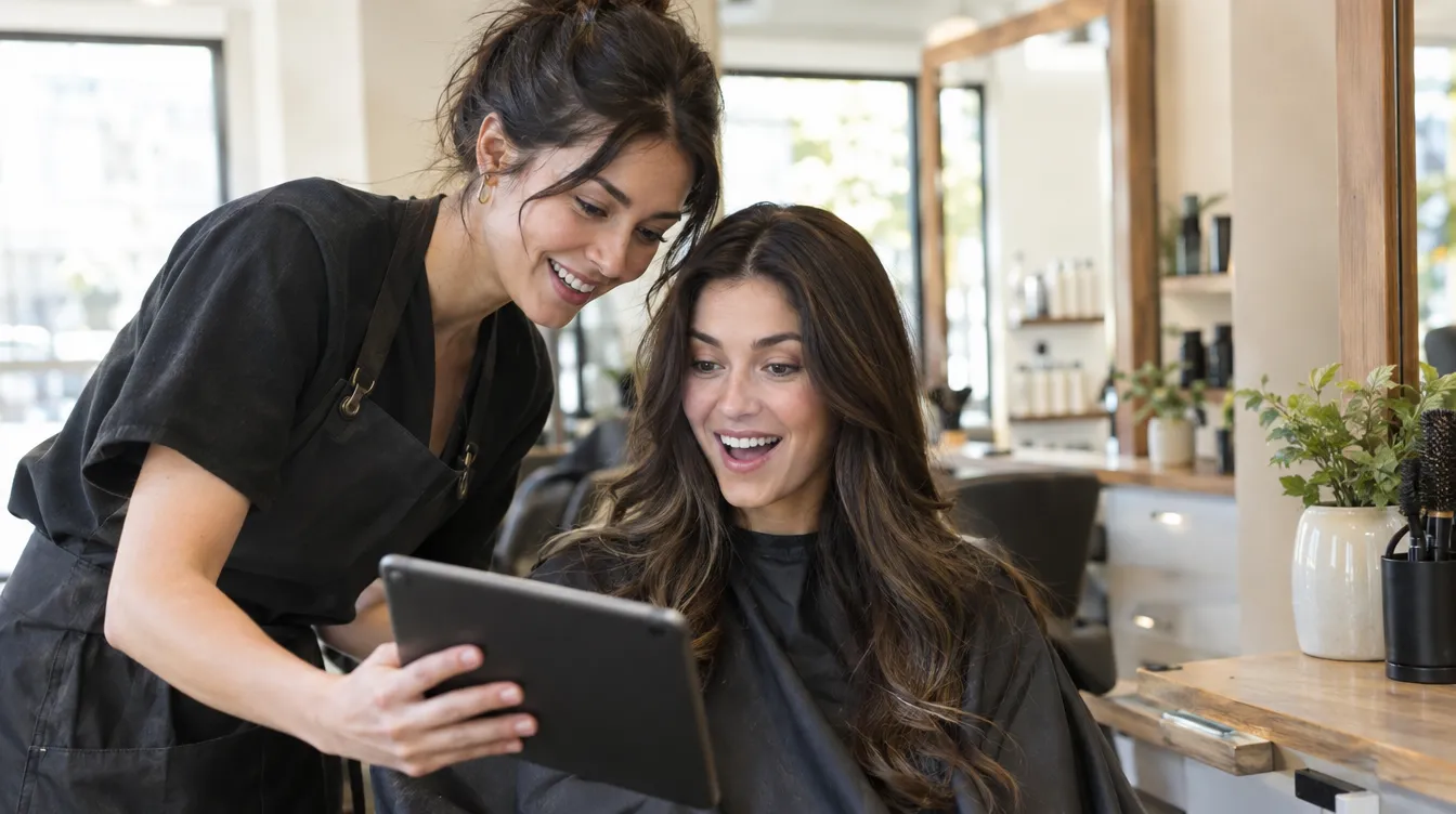 Probador virtual: enseña el cambio de look antes de coger las tijeras