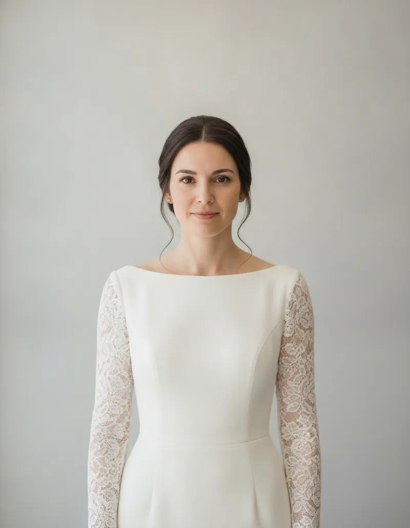 Novia 360: Uno de los looks, generado